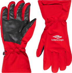 Red '3B Sports Icon' Ski Gloves