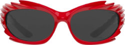 Red 'Spike' Sunglasses (BB0255S)