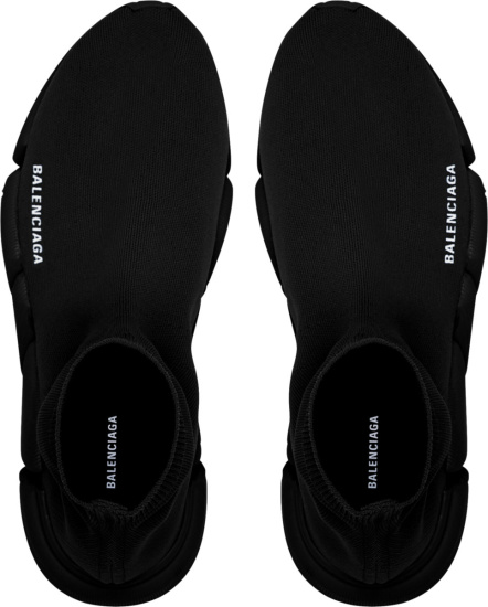 Balenciaga Black Speed 2 Monocolor Sneakers