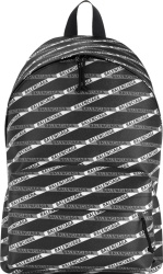 Balenciaga Black Leather Monogram Losange Backpack
