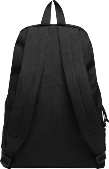 Balenciaga Black Logo Patches Explorer Backpack