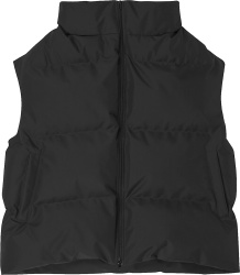 Balenciaga Black Oversized Swing Puffer Vest