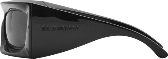 Balenciaga Black Void Cat Sunglasses Larger