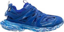 Balenciaga Blue Faded Track Sneakers