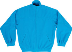 Balenciaga Blue Sporty B Fleece Jacket
