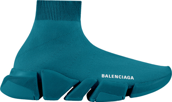 Balenciaga Indigo Blue Speed 2 Sneakers