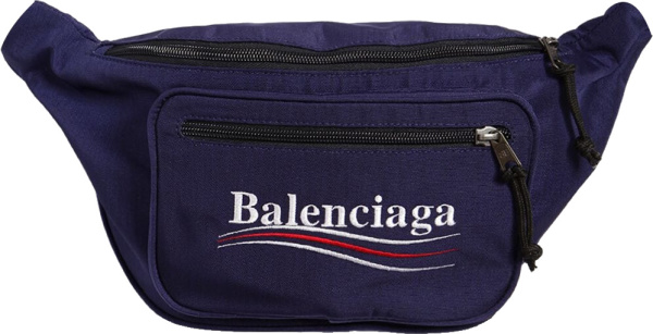Balenciaga Navy Explorer Belt Bag