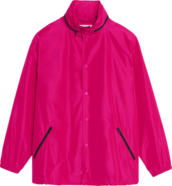Balenciaga Neon Pink Coaches Jacket