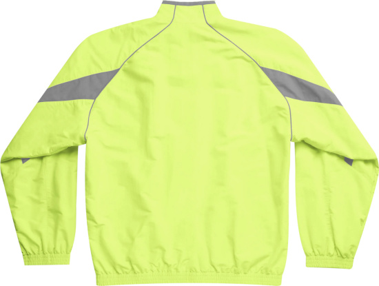 Balenciaga Neon Yellow And Grey 3b Sports Icon Track Jacket