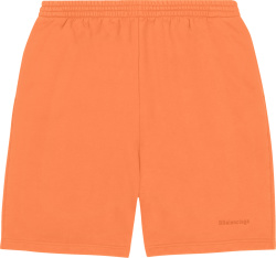Orange 'BB Corp' Sweatshorts