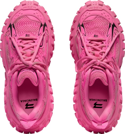 Balenciaga Pink Bouncer Sneakers