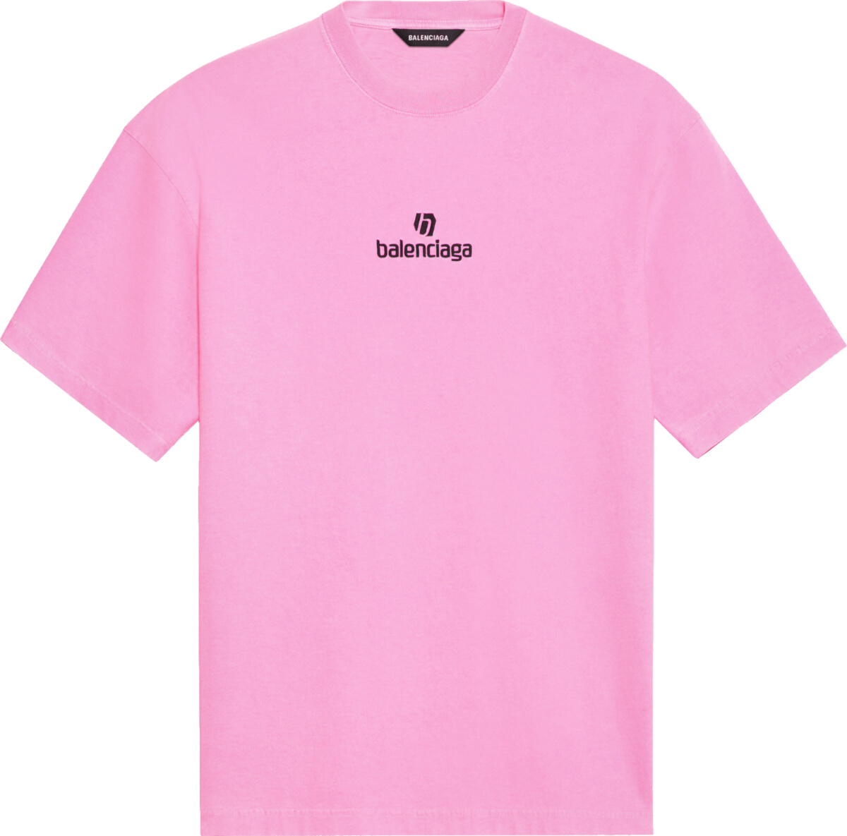 Balenciaga Pink 'Sponsor' T-Shirt | INC STYLE