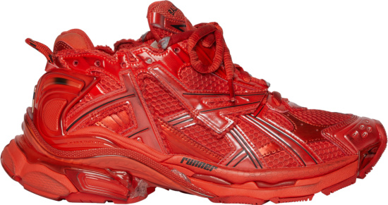 Balenciaga Red Runner Sneakers