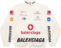 Balenciaga White Top Leagues Jacket