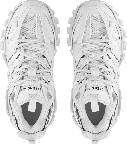 Balenciaga White Track Running Sneakers