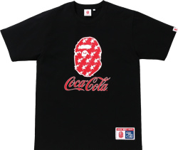 Bape X Coca Cola Black Logo T Shirt