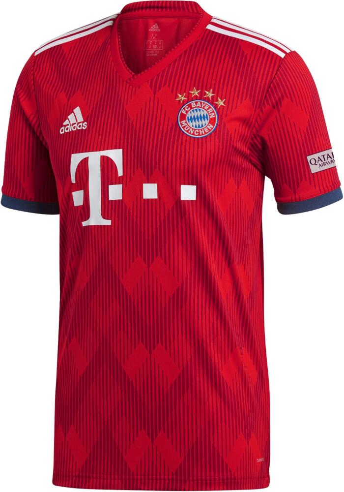 Adidas 2018-19 Bayern Munich Red Home Kit | Incorporated Style