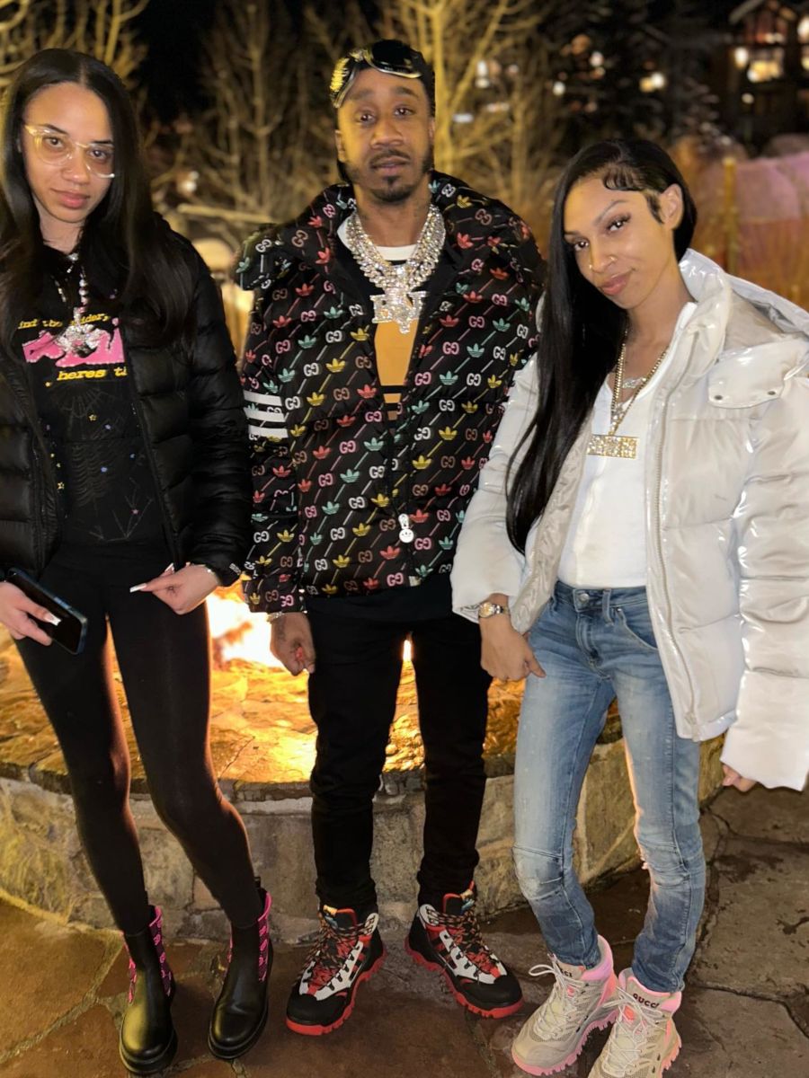 Benny The Butcher Poses With Family In a Full Gucci x Adidas Outfit