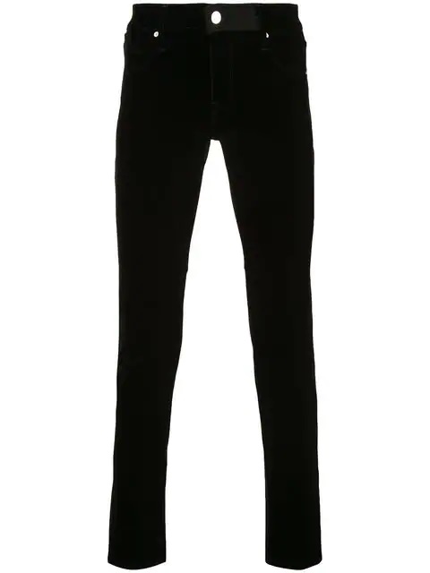 RtA Black Velvet Pants | INC STYLE