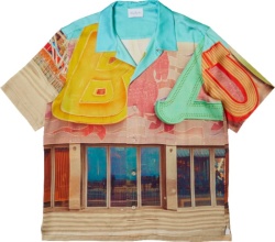 Multicolor Shop Print Shirt