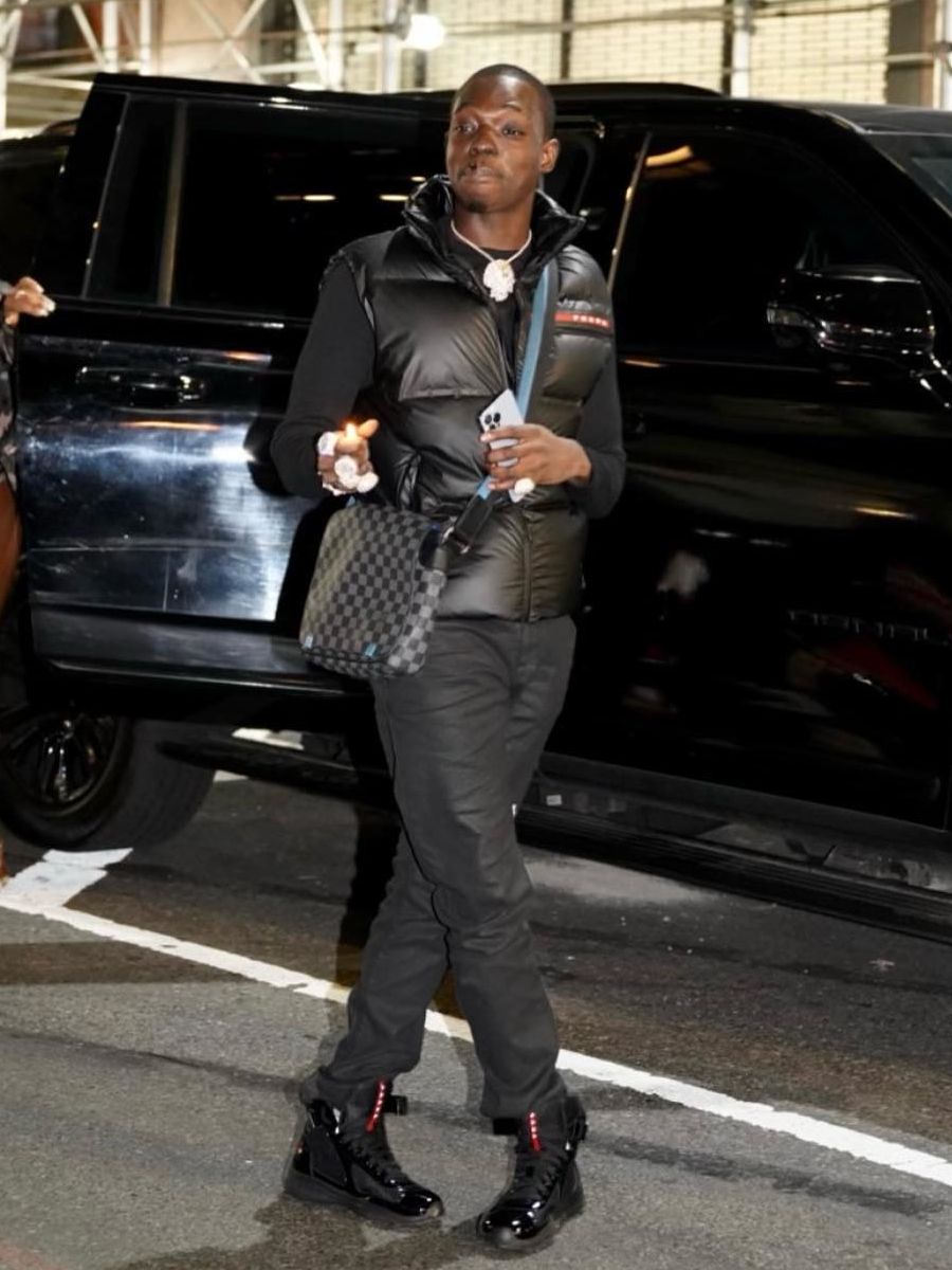 Bobby Shmurda Parties at 42 D'OR In a Prada & Louis Vuitton Outfit