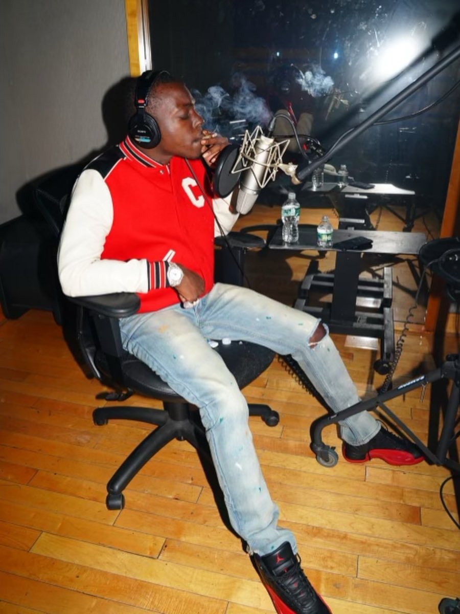 Bobby Shmurda Hits The Studio In a Celine & Jordan Outfit | Incorporated  Style