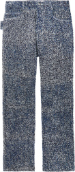 Navy Speckled Boucle Pants