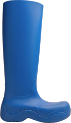 Bottega Veneta Royal Blue Tall Puddle Rubber Boots