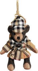 Burberry Thomas Bear Charm In Vintage Check Trench Coat