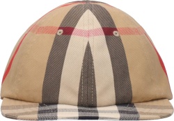 Burberry Beige Check Reversible Hat