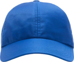 Burberry Royal Knight Blue Nylon Ekd Logo Hat