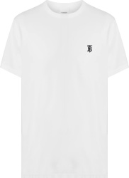 Burberry White Small Tb Logo T Shirt