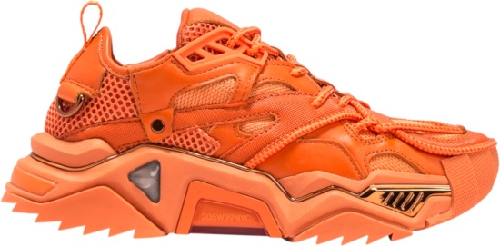 Calvin Klein 205w39nyc Orange Strike 205 Sneakers