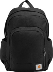 Black Canvas '25L' Backpack
