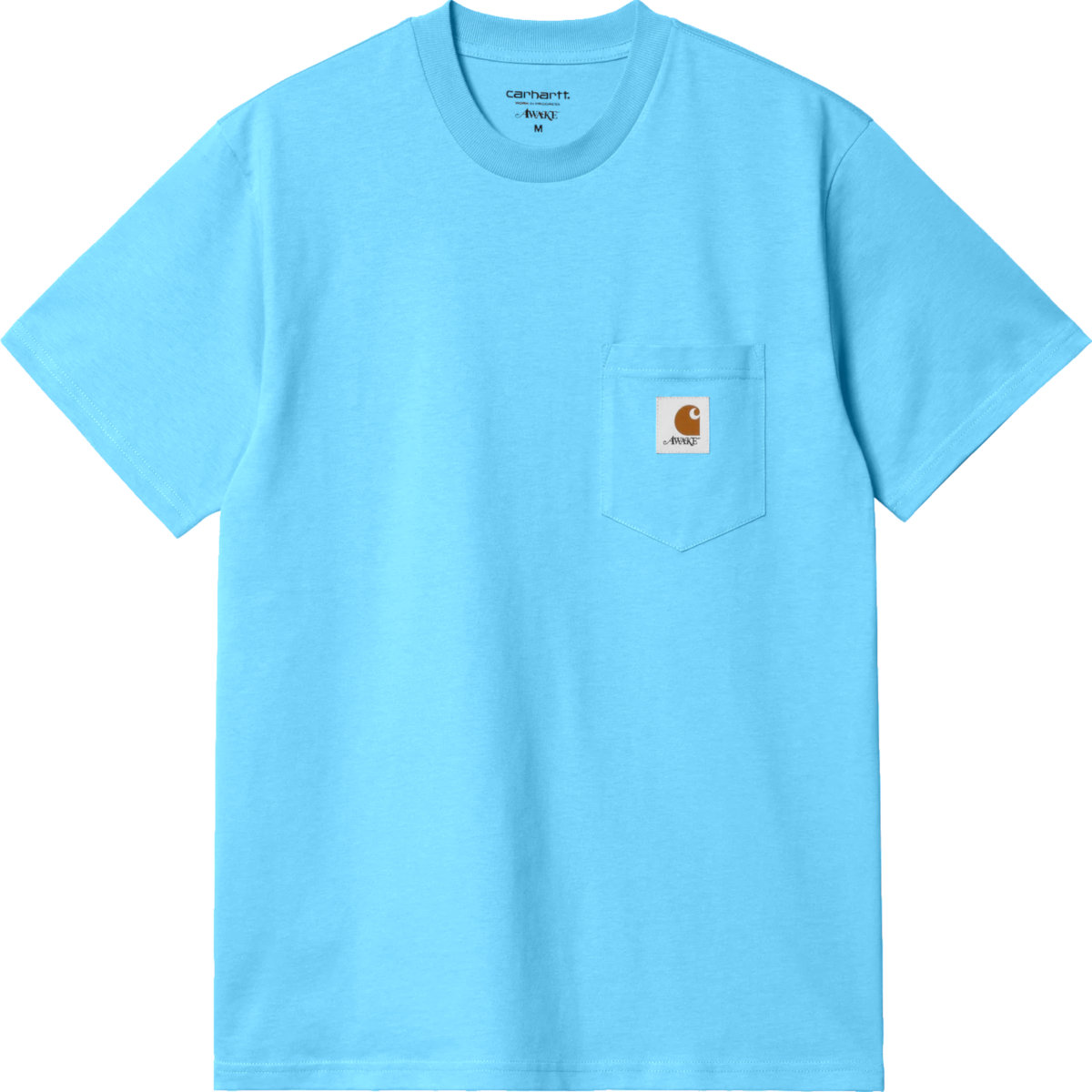 Awake NY x Carhartt WIP Light Blue Pocket T-Shirt | INC STYLE