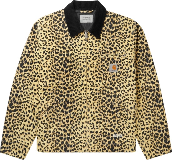 Carhartt Wip X Wacko Maria Leopard Print Jacket