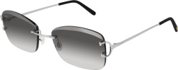 Silver & Grey 'C Decor' Sunglasses (CT0010RS)