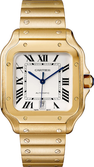 Cartier Gold Santos Watch Wgsa0009