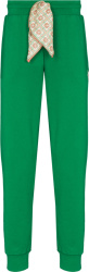 Casablanca Green And Scarf Drawstring Sweatpants