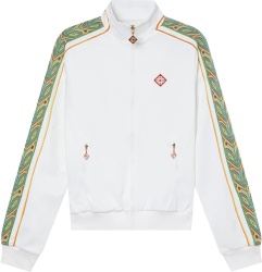Casablanca White Future Laurel Track Jacket