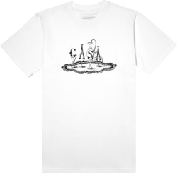 Casablance White Service Tray Print T Shirt