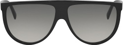 Black Flat-Top Pilot Sunglasses (CL40006I)