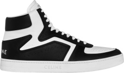 Celine Black And White Z Trainer Sneakers
