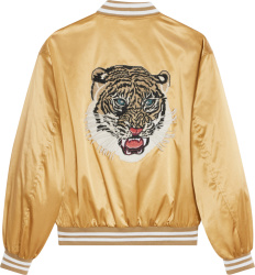 Gold Satin Tiger Jacket