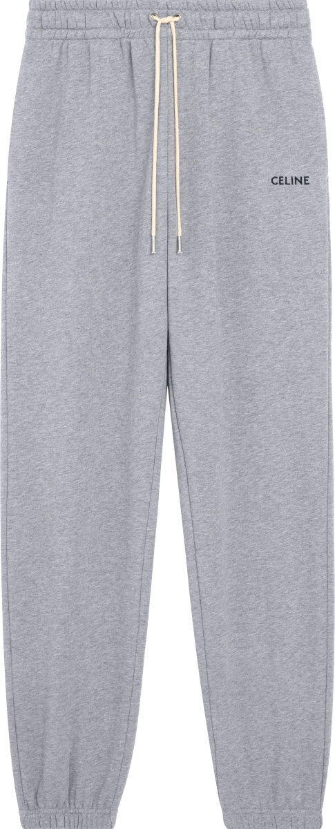 Celine Grey Logo Fleece Sweatpants | Incorporated Style
