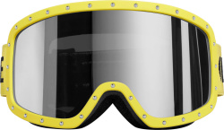 Celine Yellow Studded Ski Goggles