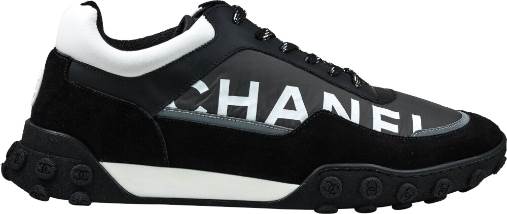 Chanel CHANEL Nylon Suede Dadded High Cut Sneakers Black P13173 – NUIR  VINTAGE
