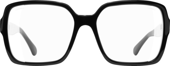 Chanel Black Square Frame Glasses