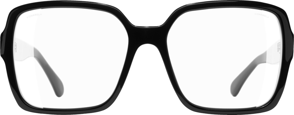 Chanel Black Square Glasses | Incorporated Style
