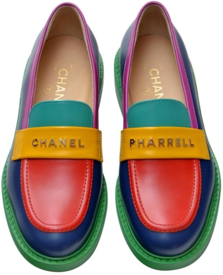 Chanel X Pharrell Multicolor Loafers